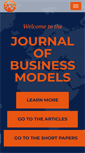 Mobile Screenshot of journalofbusinessmodels.com