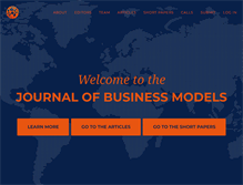 Tablet Screenshot of journalofbusinessmodels.com